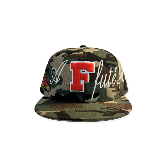 Camo Affute Fitted Cap