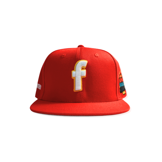 Red Devvel Fitted Cap
